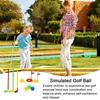 Casual Golf Set Toy Mini Children Golf Club Set Toy Sports Toys Kids Golf Game Set  Toddler