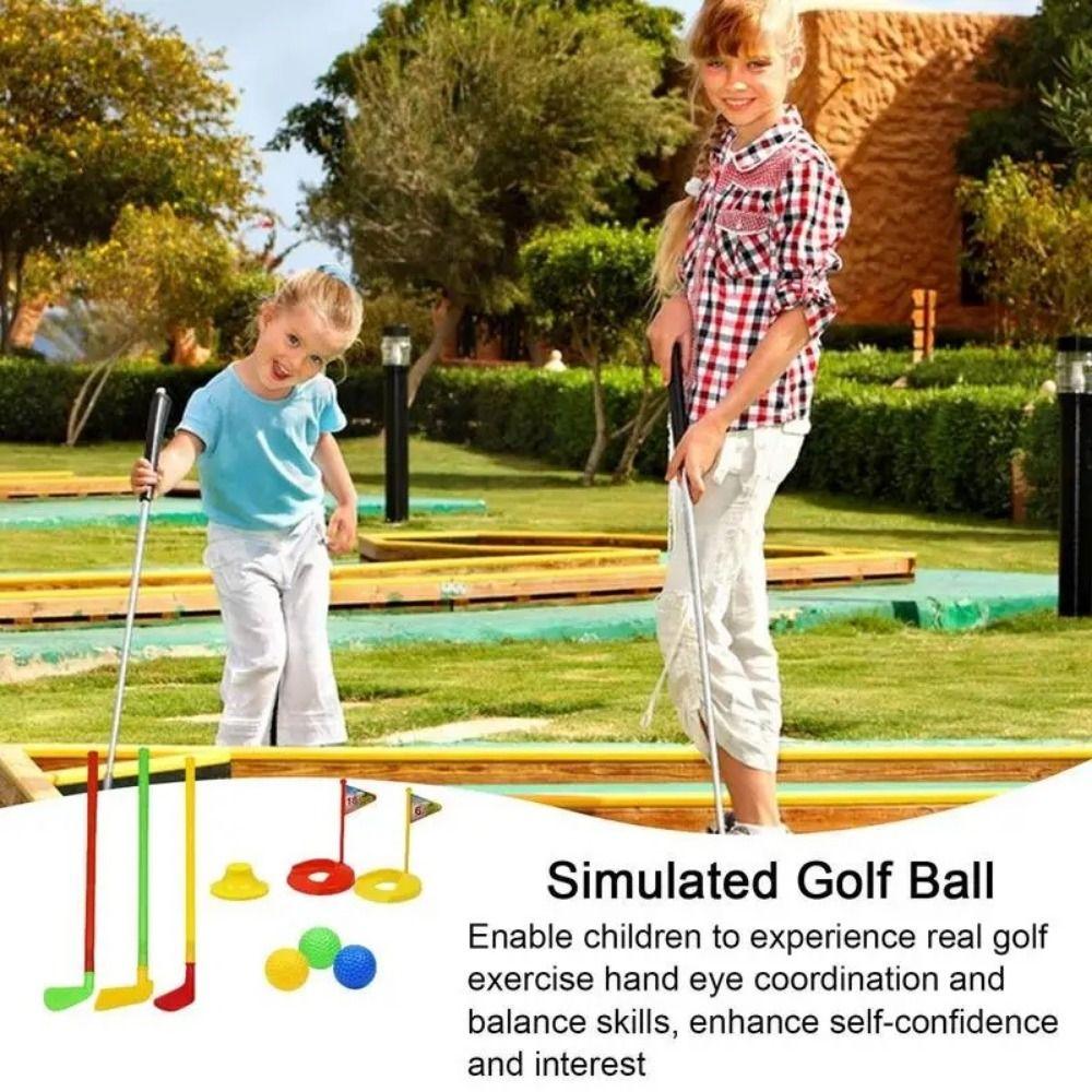 Casual Golf Set Toy Mini Children Golf Club Set Toy Sports Toys Kids Golf Game Set  Toddler