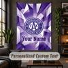 Wall Tapestry Austria Wien FC Print Custom Name Text Wall Hanging Home Decor
