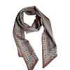 Silk scarf long strip high-end new cashew flower versatile temperament scarf with shirt silk scarf streamer belt