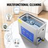 Ultrasonic Cleaner Machine, 6L Stainless Steel Ultrasonic Cleaning Machine, with Digital Heater Timer, Jewelry Cleaning for Commercial Personal Home