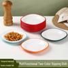 Melamine Oval Square Drop-Proof Imitation Porcelain Sauce Dish for Hot Pot and Pastries