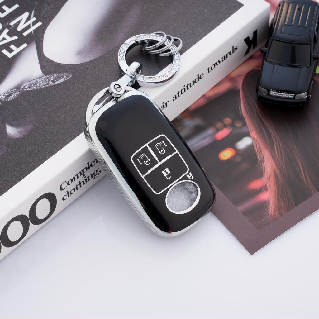 [Unhoke] Rise Daihatsu Key Case, Rocky, New Taft Key Cover, Roomy, Smart Key Case,
