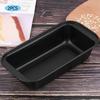 Rectangle Toast Loaf Pan Bread Cake Mold Carbon Steel Nonstick Loaf Pastry Baking MoldsBlack