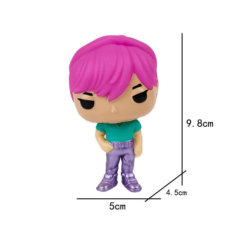 10 Stück Kpop Dämonenjäger Figur PVC Modell Anime Figur Sammlung Statue Schreibtisch Dekoration Puppen Kinderspielzeug Halloween Geschenke