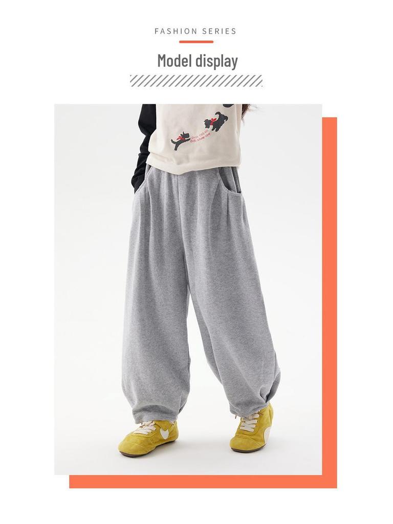 2025 Herbst Kinder Karotten-Sweathose - Lässig, Locker, Bequeme Sporthose für Kinder