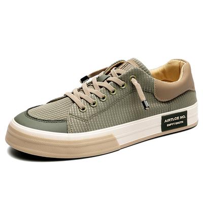 New Spring Mens Shoes Korean Style Trendy and Versatile Casual Mens Canvas Shoes Light Luxury Niche Comfortable Flat Shoes