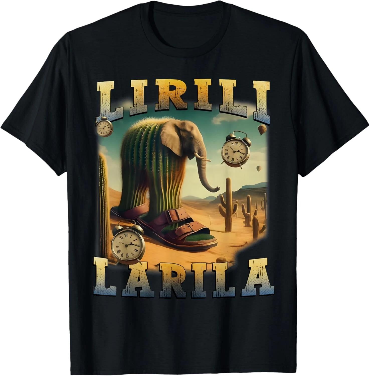 Lirili Larila Funny Italian Brainrot Meme T-Shirt unisex T-Shirt M