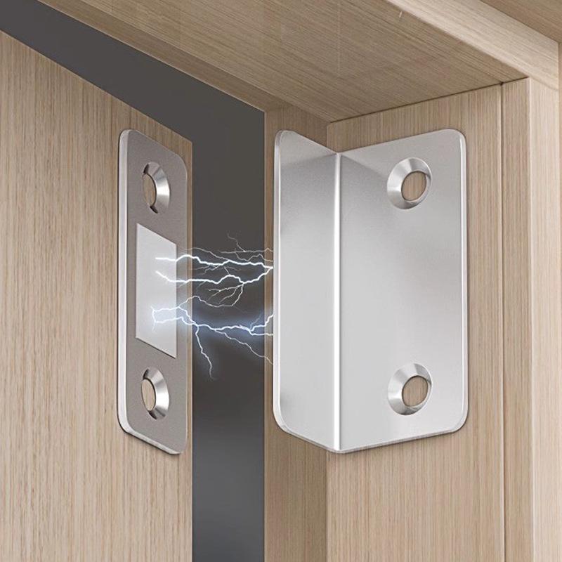 Ultra-Thin No-Drill Magnetic Cabinet & Wardrobe Door Catch