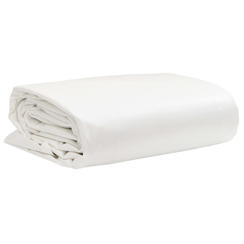Vidaxl Plandeka, Biała, 1,5X6 M, 600 G/M²