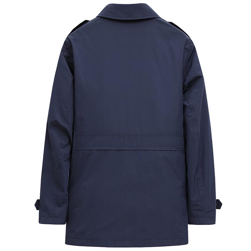 Men's Business Casual Mid-Length Trench Coat FMYG8862
