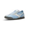 Mizuno LG 60S Slip-On Spring Summer Lightweight Fashion Versatile Easy-On Comfortable Casual Shoes Kids Sneaker Sky-Blue D1GH240217