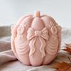 3D Pumpkin Themed Candle Making Mould for Resin Casting Projects, Handmade Candle Soap and Halloween Party Table Display