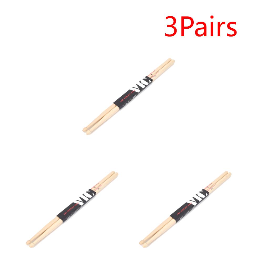 2-10xDrumsticks 5A/7A Drum Sticks Consistent Weight and Pitch Jazz Drum Sticks Classic Drum Sticks for Acoustic/Electronic Drums