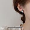 Shi Jia Mantou Lux Pearl Earrings 925 Silver Studs for Women 2024