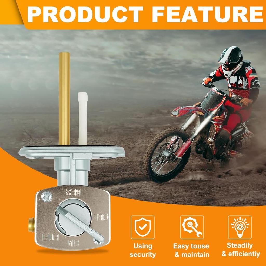 Fuel Valve Petcock for TTR-90 TTR125 TTR225 TTR230 TTR250 2000 2001 2002 2003 20