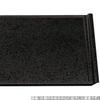 Black Dry Clear Tataki Finish X X J-kitchens Placemat, Japanese-style Tray, 2-foot Flight, Lacquer, (59.6cm 44.6cm 2.5cm)