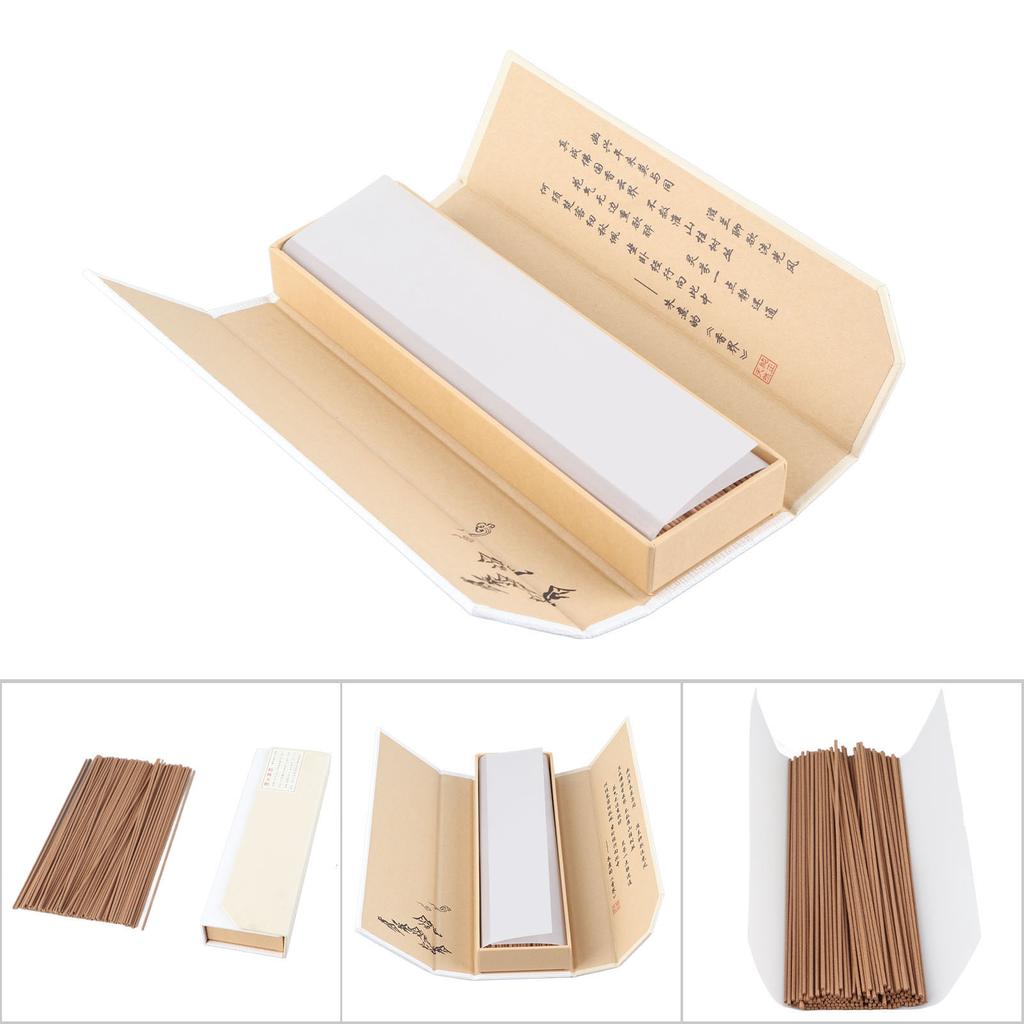 Natural Incense Stick Aromatic Incense Clean Air Sleep Aid Incense (80g Sandalwood)
