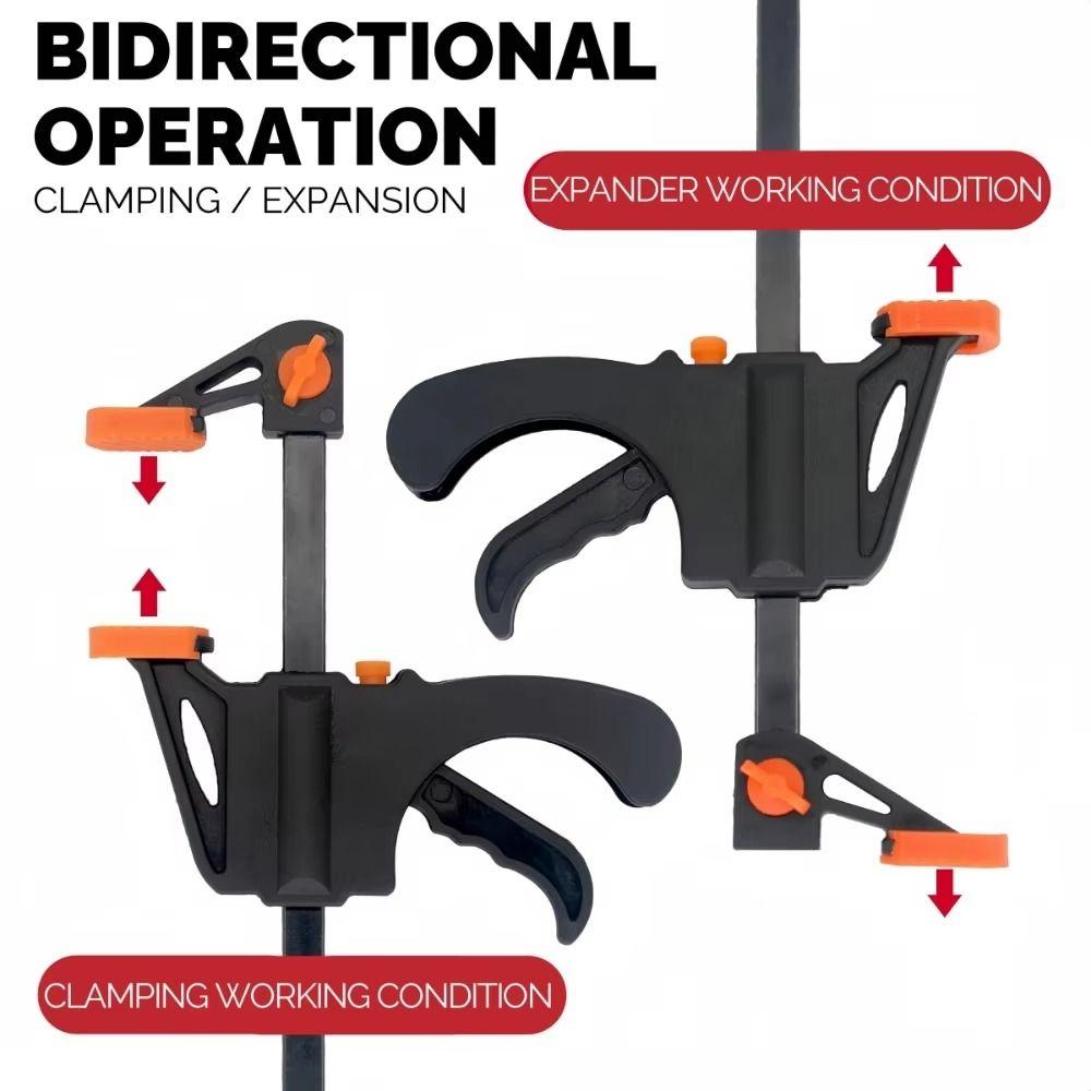 Quick Ratchet Release Woodworking Clamp One Handed Ratchet Clamp Quick Clamp Carpentry Work