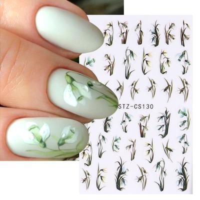 Nail Art Sticker Lovely DIY Paper French Line Nail Decoration Stickers
