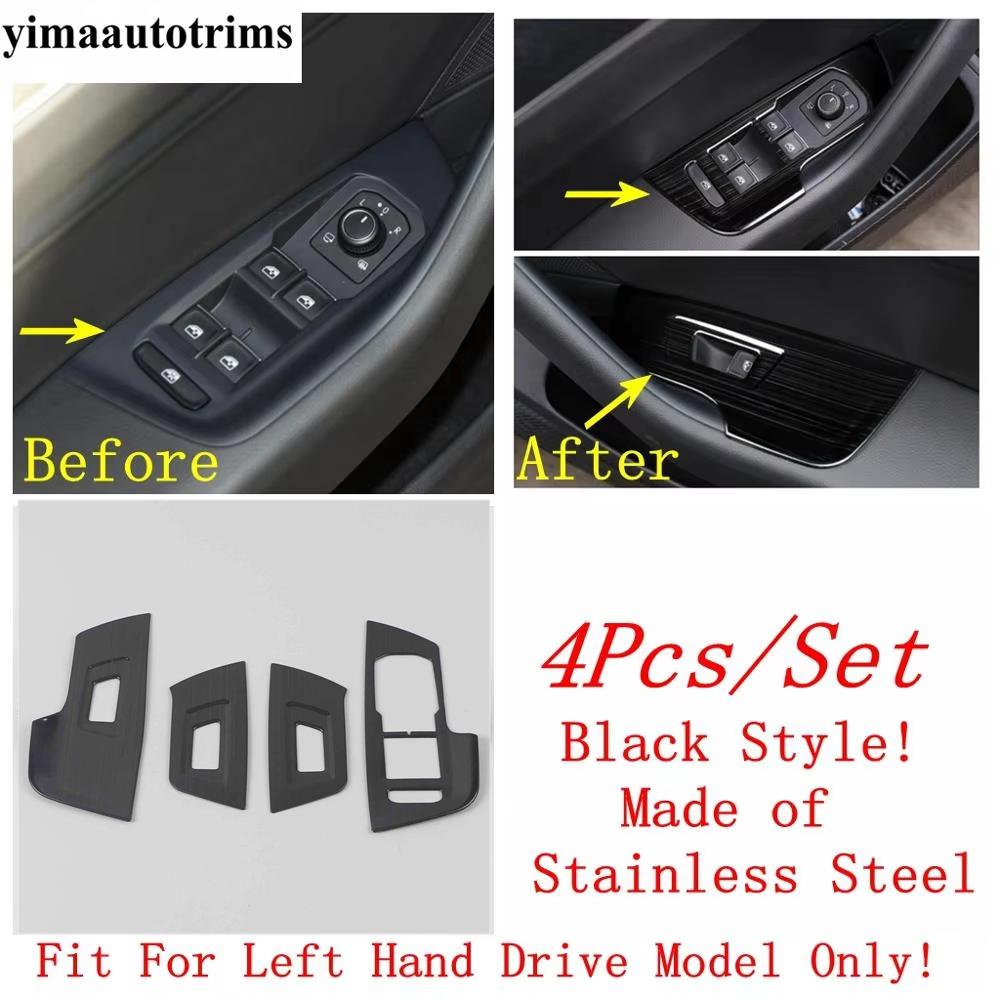 Car Reading Light Lamp / Rear Trunk Button / Door Speaker / Window Lift Cover Trim For Volkswagen Arteon 2018 - 2024 Accessories