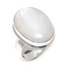 Natural Mother Of Pearl Gemstone 925 Sterling Silver Jewelry Ring Size 9 O8f11