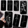 Cyber Sigil Kreuz Handyhülle Für iPhone17,16,15,14,13,12,11 Plus,Pro Magnetisch Für Magsafe Kabelloses Laden