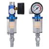 Spray Gun Air Regulator Gauge In-line Oil Water Trap Filter Separator Adapter Pneumatic Tool For Airbrush Accessories