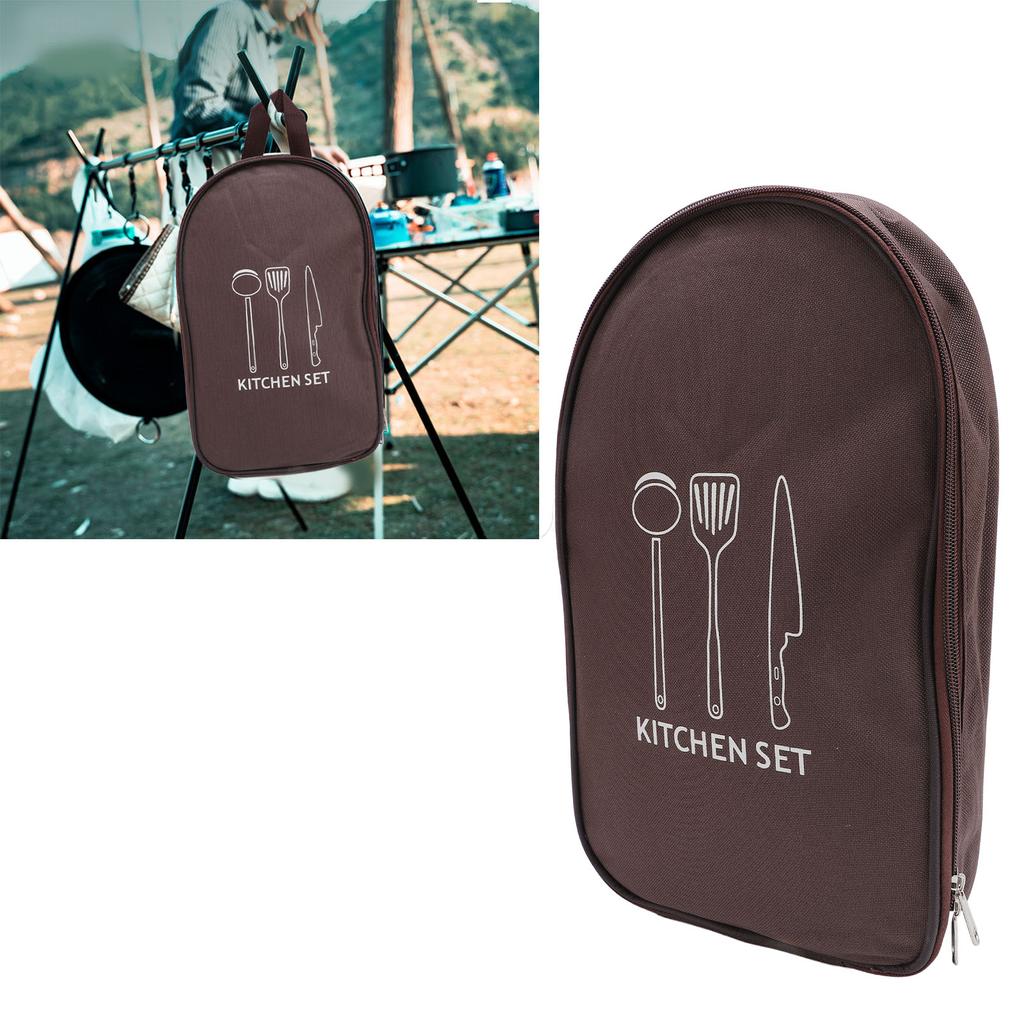 Camping Cookware Storage Bag Portable Camping Cooking Utensils Set Bag   for Outdoor