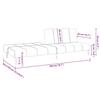 2 Seater Sofa Bed in Pink Velvet