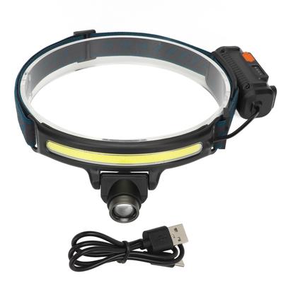 Outdoor COB Flutlicht Stirnlampe Typ C Wiederaufladbare LED Stirnlampe Outdoor Angeln Radfahren Laufen