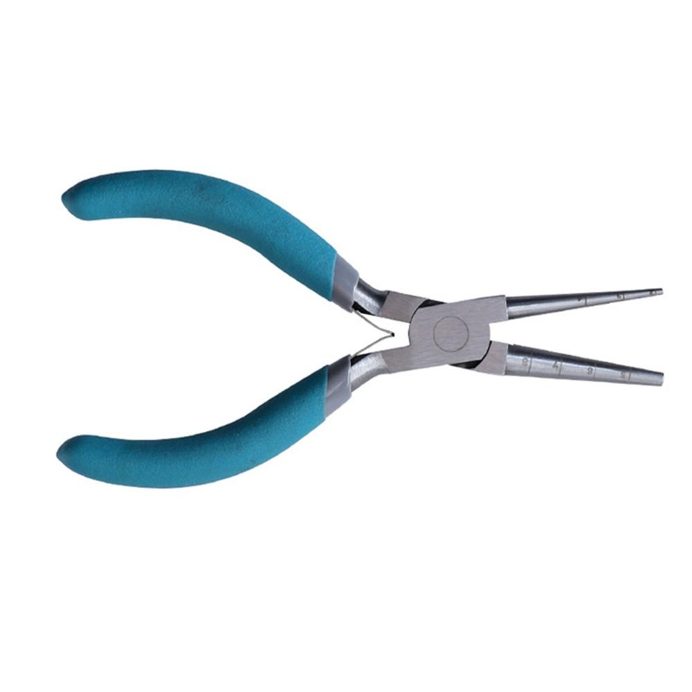 Comfortable Contoured Grip Round Nose Pliers Jewelry Making Pliers For DIY Jewelry Crafts