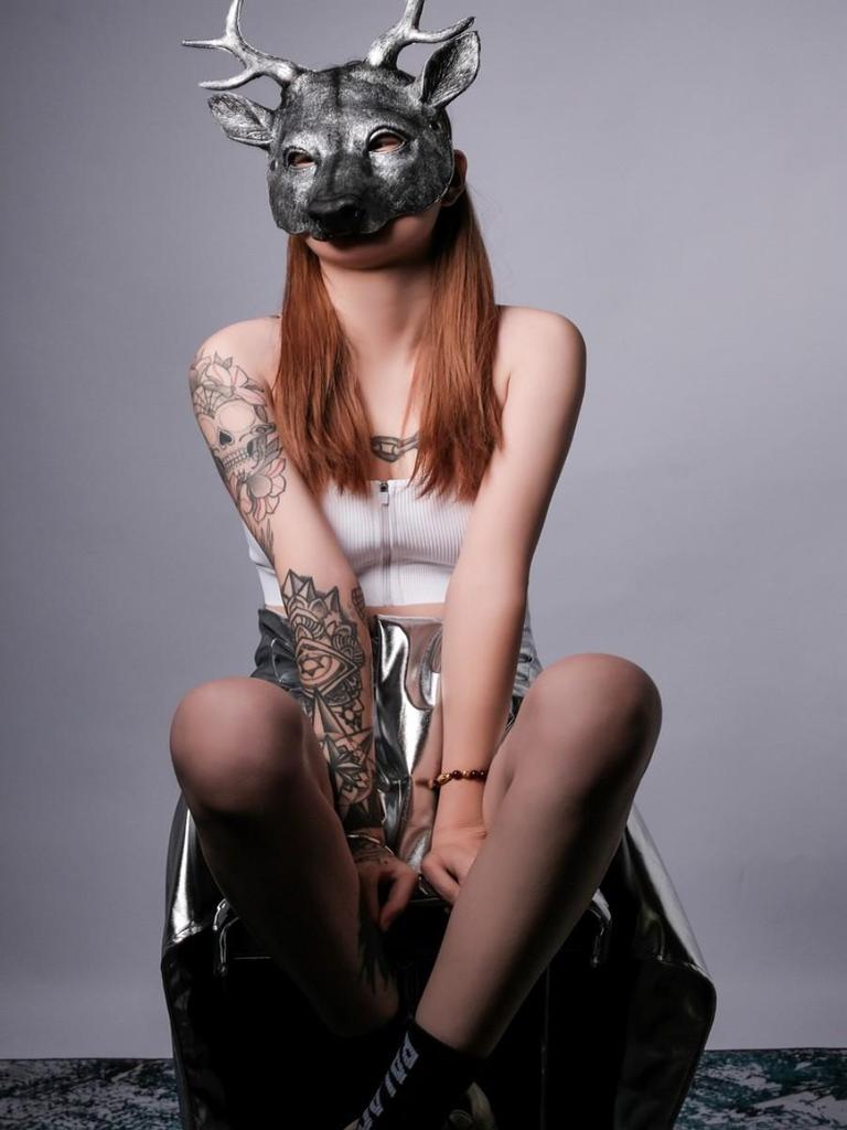 Cosplay Deer Mask 3D Animal Mask PU pěna Personalizovaný dárek Ženy Muži Karneval Party Rave Club Role Play Masky