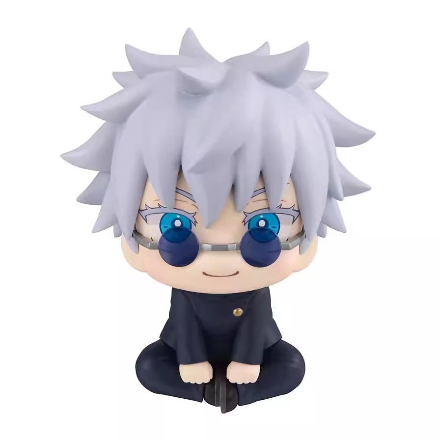 10cm Jujutsu Kaisen Mini Figures Satoru Gojo Figure Action Geto Suguru Figurine Version Anime Model Collection Toys Statue Q PVC Kid Friendly