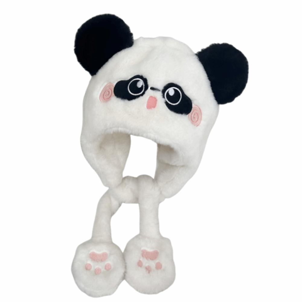 Coldproof Capybara Hooded Scarf Lamb Cartoon Beanie Caps Children's Pullover Cap  Autumn and Winter