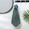 Children's Small Square Towel Cartoon Hand Towel Small Square Towel Hanging Type A Face Towel Kitchen Towel Water-absorbing Kitchen