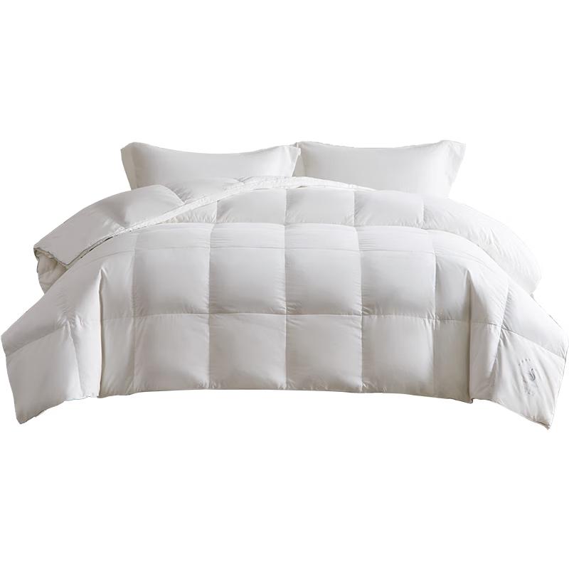 Mercury Home Textiles White Goose Down Winter Quilt