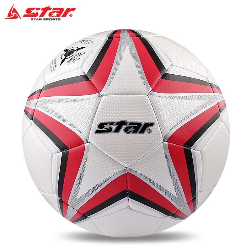 Star Machine-Stitched PU Soccer Ball Size 4