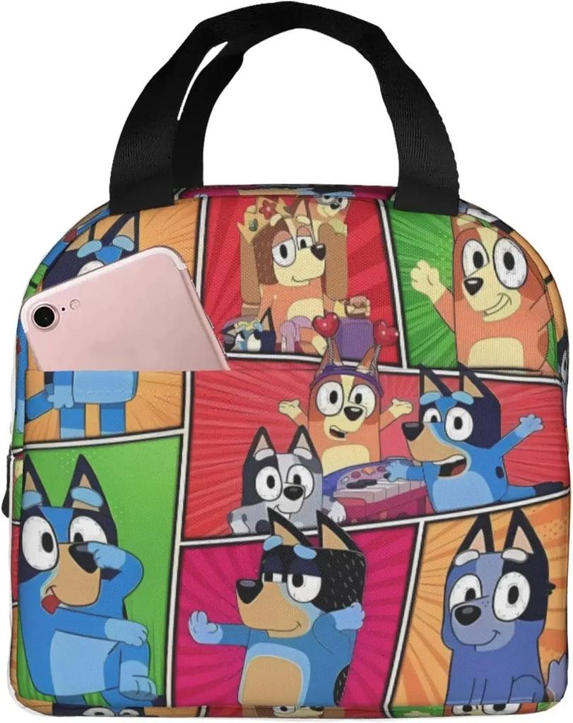 Lunch Bag Cartoon Portable Thickened Hot and Cold Rice Bag Lunch Box Handbag