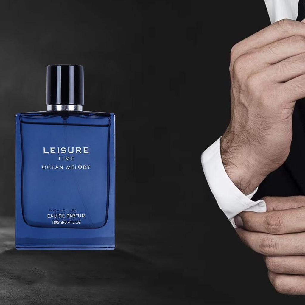 MINISO Leisure Time Eau De Parfum EDP 100ML Perfume for Men Long Lasting, Ocean Melody