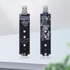 NVME To USB Adapter 10Gbps M.2 NVME USB 3.1 Adapter Max 2TB Dual Protocol NVMe SATA M2 SSD Board for M.2 2230 2242 2260 2280 SSD