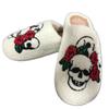 New cotton drag Halloween shoes, new suede comfortable winter warm couple soft sole soft and comfortable