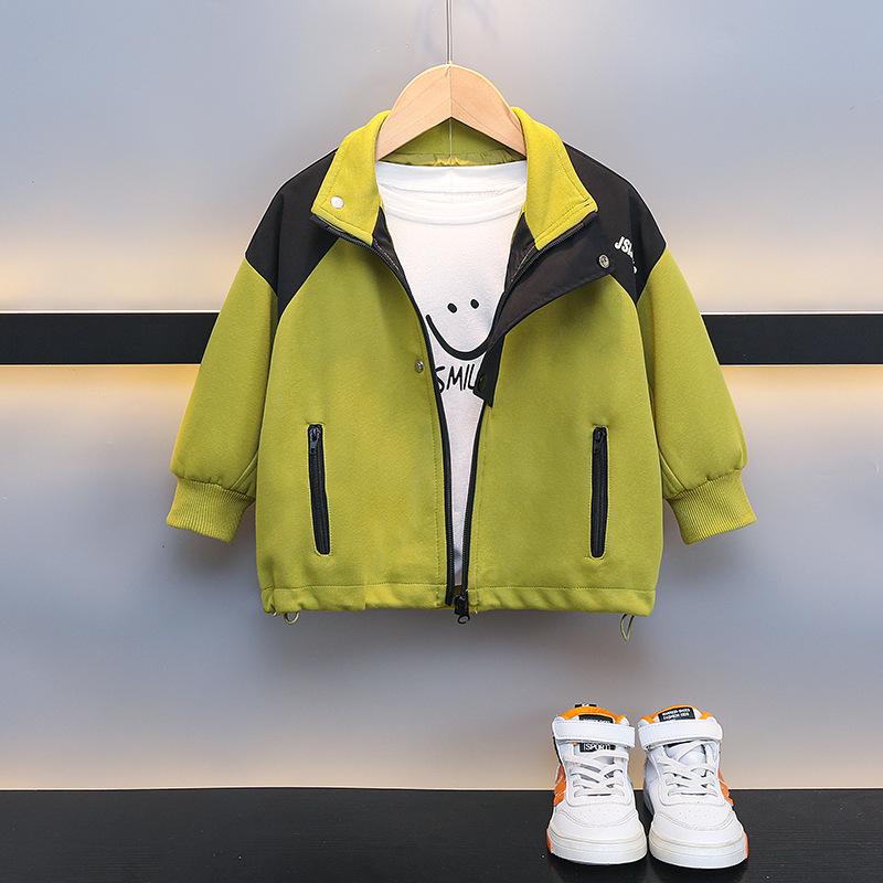 

2025 Stylish Boys Cool Autumn Jacket - Fashionable Children s Outerwear 130 cm