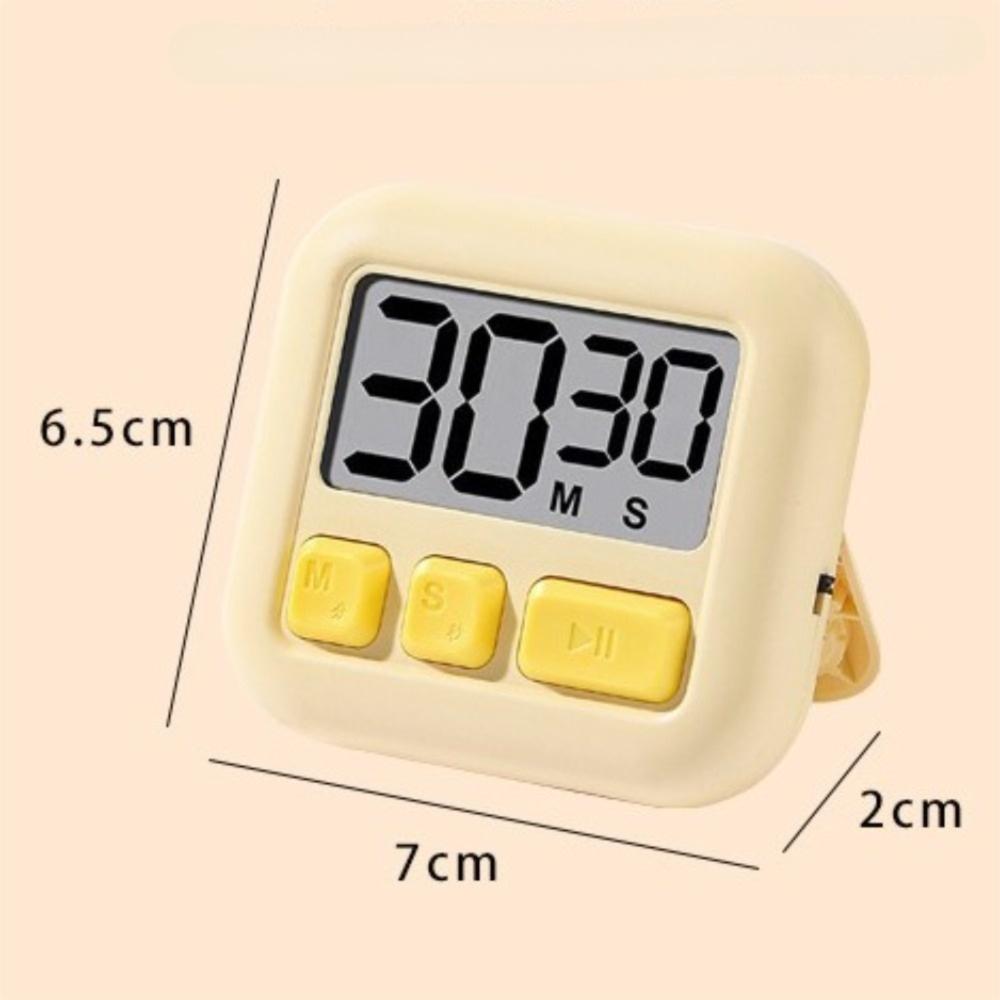 Creative LCD Digital Kitchen Timer Stopwatch Multifunctional Digital Timer Countdown Alarm Clock Kitchen Use