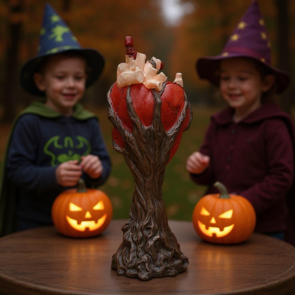 Neue Baumherz-Bastelarbeiten Kreative Ornamente Dekoration Indoor Desktop-Ornamente