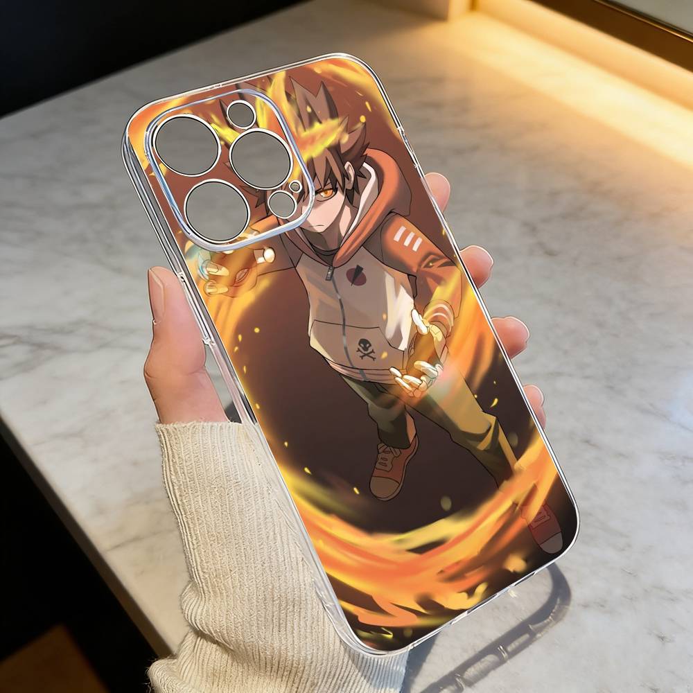 Hitman R-Reborn Tsuna S-Sawada Phone Case For iPhone 17 16 15 14 13 12 11 Mini Pro Max Plus Transparent Cover