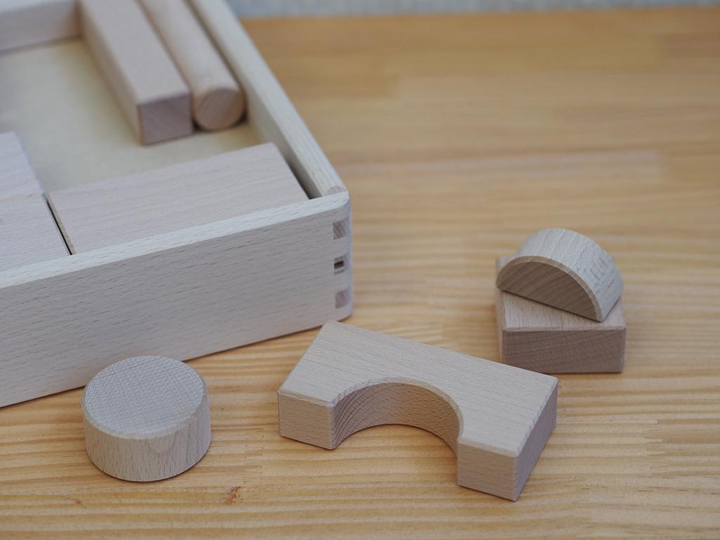 NICHIGAN U1 Unpainted Building Blocks