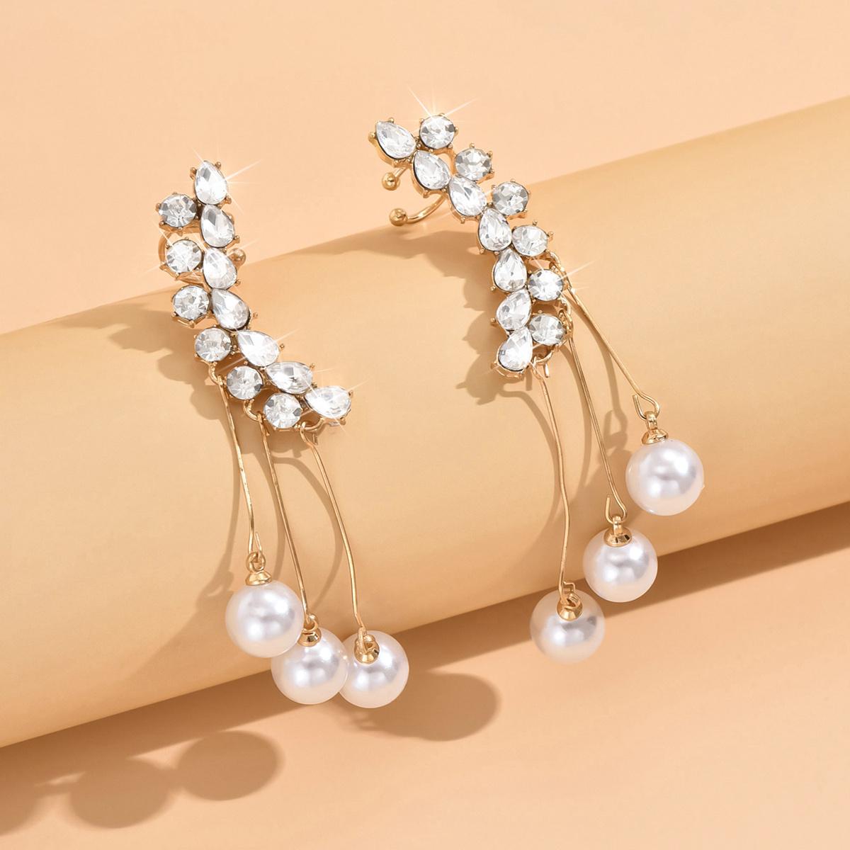 

Women s like Imitation Drop Earrings , Formal Earrings for Wedding, Birthday, Valentine s Gift - Affordable Luxury Jewelry 11-12mm