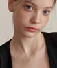 Tatiana (Silver 925) Cubic Ring Ribbon Necklace Nz2176