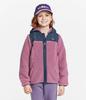 LL Bean Sherpa Fleece Hooded Big Size Mauve 1000052928 Kids' Jacket, Kids, XL, 18, Berry/Carbon Navy, Multicolor,